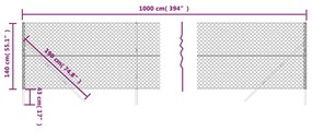 ΣΥΡΜΑΤΟΠΛΕΓΜΑ ΠΕΡΙΦΡΑΞΗΣ ΠΡΑΣΙΝΟ 1,4 X 10 Μ. 153907