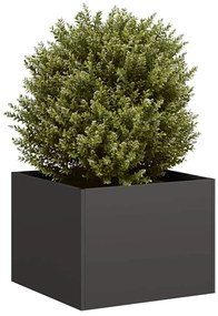 vidaXL Ζαρντινιέρα Μαύρη 40x40x30 εκ. από Χάλυβα