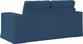 vidaXL Καναπές Μπλε 162 x 80 x 82 εκ ύφασμα