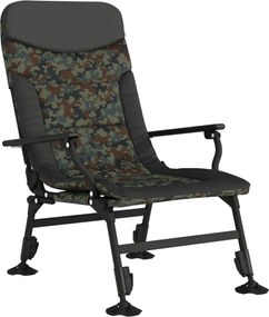 vidaXL Καρέκλα Ψαρέματος με Μπράτσα Πτυσσόμενη Παραλλαγή