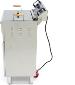 Deep Fryer - 30L - 1 Basket - with Drain Tap and Stand
