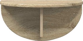 vidaXL Ράφι Τοίχου Δρύς Sonoma 48 x 24 x 24 εκ Επεξεργασμένο ξύλο
