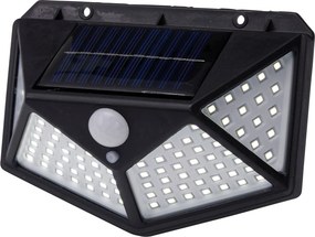 Ηλιακό φωτιστικο LED - 13.5x9.8x6cm - Μαύρο