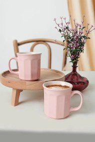 Stewehome Σετ 6 κεραμικές κούπες 270 ml μοντέρνου στυλ Πολύχρωμο