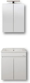 ΣΕΤ ΠΑΓΚΟΥ OMEGA TOP 60cm χρ.WHITE/GREY S3BOMT060GLG S3BOMT060GLG