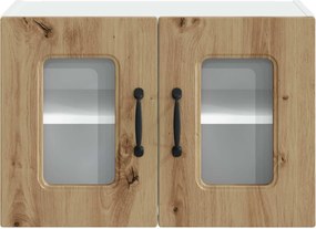 vidaXL Πάνελ πλυντηρίου πιάτων Kalmar 2 pcs Artisan Oak