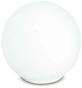 Φωτιστικό Επιτραπέζιο City I-LAMPD/L35 BCO 1xE27 Led Φ35cm 36cm White Luce Ambiente Design Glass