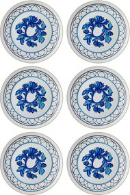 Service Plate Set (6 Pieces) DNR0052 Multicolor
