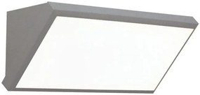 V-TAC LED Φωτιστικό Τοίχου Soft Light Αδιάβροχο 20W Γκρι Θερμό Λευκό 8236