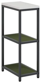 VidaXL Ράφι Κουζίνας HATTEM Λαδί 30 x 50 x 92 εκ Ατσάλι