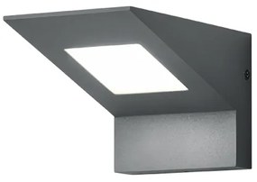 Επιτοίχιο Φωτιστικό Ανθρακί IP54 LED 8W 850lm 3000K Trio Lighting Nelson 225360142