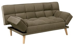 Καναπές Κρεβάτι JAY Καφέ Ύφασμα 179x90x87cm