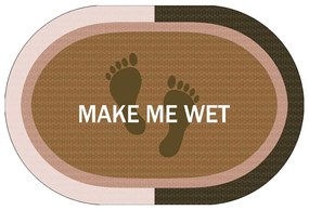 Υπεραπορροφητικό Πατάκι Μπάνιου (50x70) Dimcol Make Me Wet Beige