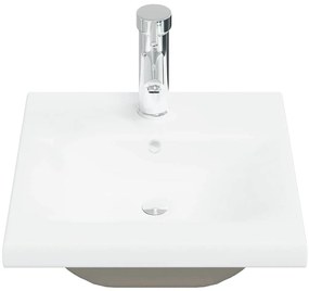 vidaXL Σετ Επίπλων Μπάνιου 5 Τεμαχίων Sonoma Δρυς Επεξεργασμένο Ξύλο