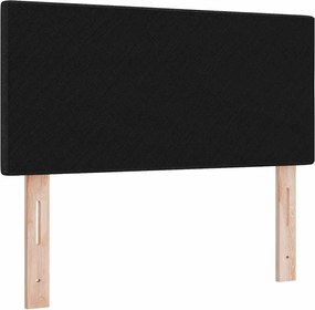 vidaXL LED κεφαλάρι με φώτα λωρίδας LED Μαύρο 100 cm Πολυεστέρας