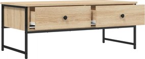 vidaXL Τραπεζάκι Σαλονιού Sonoma Δρυς 101x49x39,5 εκ.
