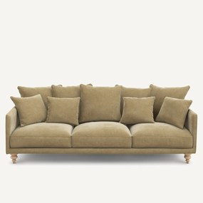 Καναπές από βελούδο stonewashed, Lazare