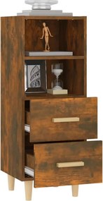 vidaXL Ντουλάπι Καπνιστή Δρυς 34,5 x 34 x 90 εκ. Επεξεργασμένο Ξύλο