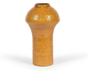 Vase DEKOCANDLE 44cm organic glazed pot DCT-120-0051