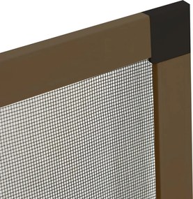 vidaXL Σήτα Εντόμων για Παράθυρα Καφέ 80 x 100 εκ.