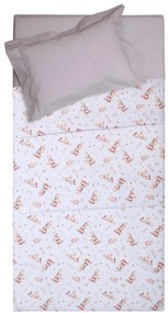 Κουβέρτα Καλοκαιρινή Βαμβακερή Μονή 150x245 Δανάη