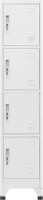vidaXL Φοριαμός 38 x 45 x 180 εκ. με 4 Τμήματα