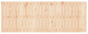 vidaXL Κεφαλάρι Επιτοίχιο 166x3x60 εκ. από Μασίφ Ξύλο Πεύκου