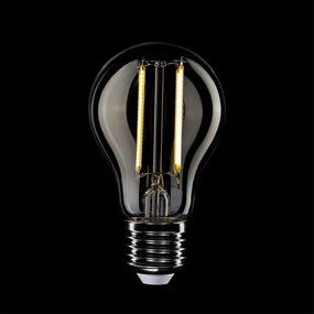 LED Filament Λαμπτήρας T01 Drop A60 Διαφανής 7W 806Lm E27 2700K Dimmable