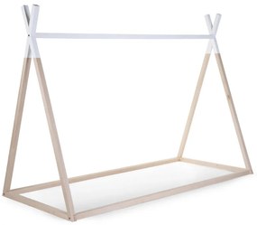 Παιδικό Κρεβάτι Montessori (90x200) ChildHome Tipi Natural BR72582