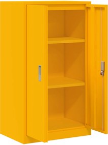 vidaXL Ντουλάπι αποθήκευσης Χαμομηλί κίτρινο 60 x 40 x 105 εκ