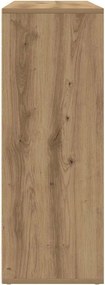 vidaXL Πλαϊνό γραφείο 2 pcs Artisan Oak 60 x 31 x 84 εκ.