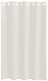 vidaXL Κουρτίνες με κουρτίνες 2 pcs Κρεμ 140 x 175 εκ. Πολυεστέρας