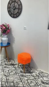 Stewehome Διακοσμητικό πουφ σκαμπό εξαγωνικό 40x40 cm