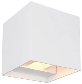 Απλίκα Φωτιστικό Τοίχου Σποτ LED 3W IP54 Veronika Globo Lighting-34168WS-Λευκό 34168WS