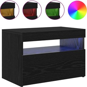 vidaXL Ντουλάπι TV Μαύρη Οξυά 60 x 35 x 40 εκ. Επεξεργασμένο ξύλο
