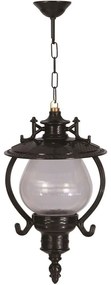 Φωτιστικό Οροφής 685AVN1343 Φ25x60cm E27 40W Black Opviq