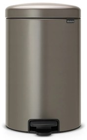 Brabantia 649042 Κάδος Απορριμμάτων 20L, Platinum