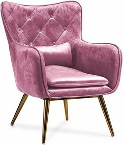 Πολυθρόνα Gift Decor Ροζ 68 x 92 x 70 cm (x2)