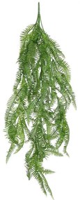 Τεχνητό Κρεμαστό Φυτό Fern 20833 30x8x87cm Green GloboStar Πολυαιθυλένιο