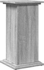 vidaXL Βάση Οθόνης με Αποθ. Γκρι Sonoma 31x30x60 εκ. Επεξεργ. Ξύλο
