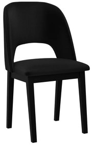 Καρέκλα Victorville 333, Μαύρο, 82x45x45cm, 6 kg, Ταπισερί, Ξύλινα, Ξύλο: Οξιά | Epipla1.gr