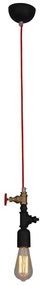 Φωτιστικό Οροφής Κρεμαστό HL-077-1 77-2785 Hikari Brown Rusty Homelighting Metal