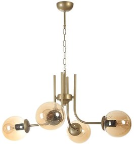 Φωτιστικό Οροφής Nevada 846STL5135 Φ65x70cm 4xE27 40W Gold Opviq