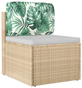 vidaXL Μαξιλάρι Φύλλο Σχέδιο Φύλλου 60 x 40 x 12 cm Ύφασμα Όξφορντ