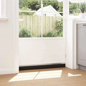 vidaXL Σφραγίδες πόρτας με βούρτσες που προσαρτώνται 2 pcs Ασημί