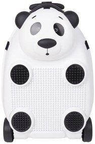 Παιδική Βαλίτσα Zoolittle Trolly Panda με Τουβλάκια