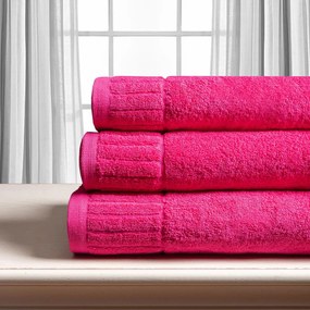 Πετσέτα Χεριών (40x60) Silk Fashion Μελωδία 600gsm Φούξια