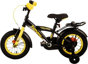 Thombike 12 Inch 21,5 cm Boys Coaster Brake Black/Yellow