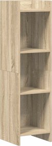 vidaXL Βιβλιοθήκη Sonoma Δρυς 30 x 30 x 111 εκ Επεξεργασμένο Ξύλο
