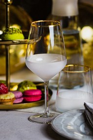 Wine Glass Set (4 Pieces) Nish 530 Gold
Transparent